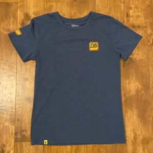 Blue Dutch Bros t-shirt